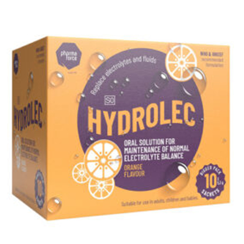 HydroLec Orange Sachet 10 x 5.3g